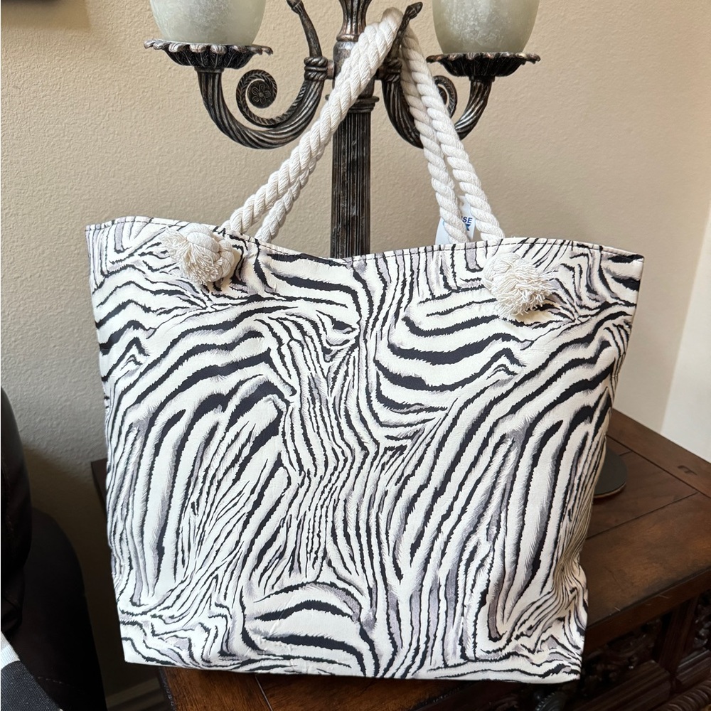 ✅NEW Animal Print Rope Bag